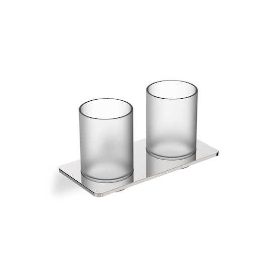 July/Viteo Double Tumbler Holder-Chrome