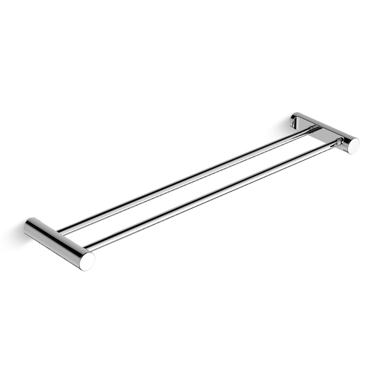 July/Viteo 610mm (24″) Double Towel Bar-Chrome