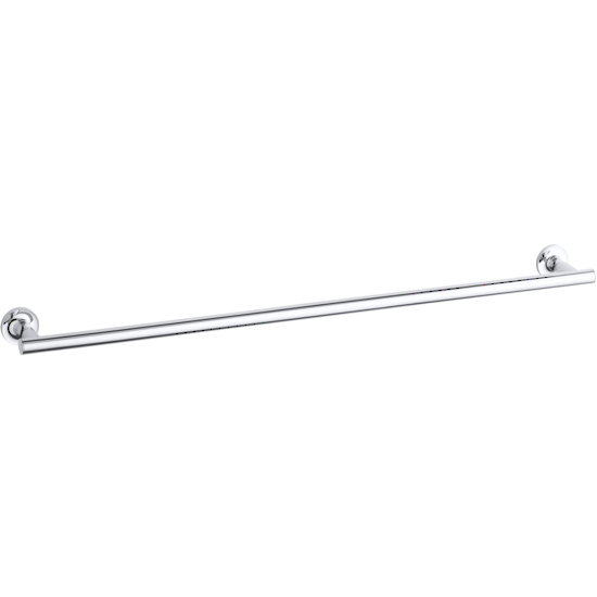 Purist Towel Bar 762mm (30'')-Chrome