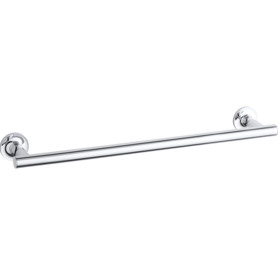 Purist Towel Bar 457mm (18'')-Chrome