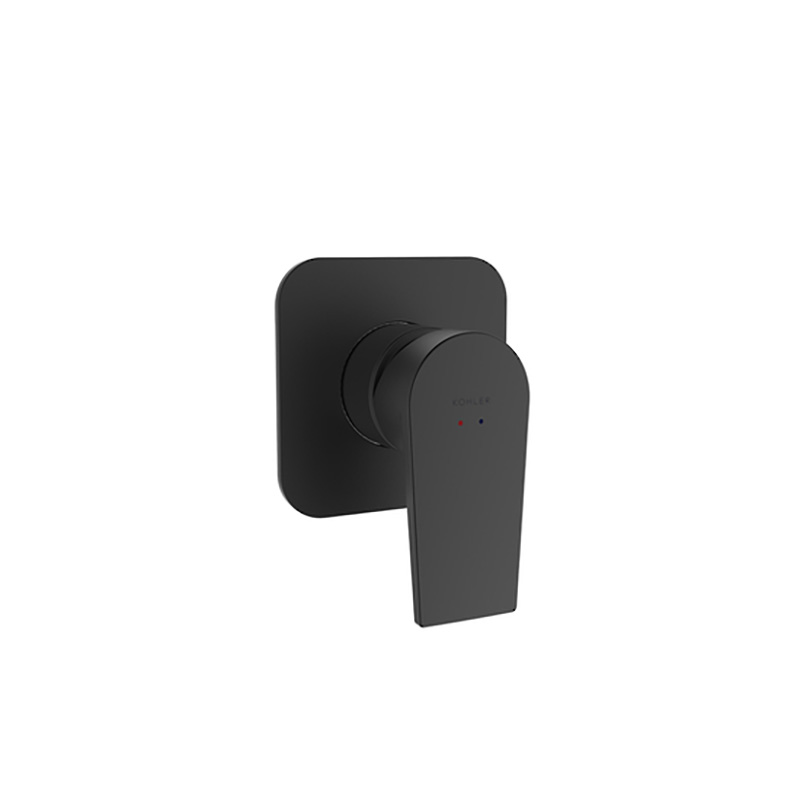 Taut Shower/Bath Mixer THIN-Matte Black