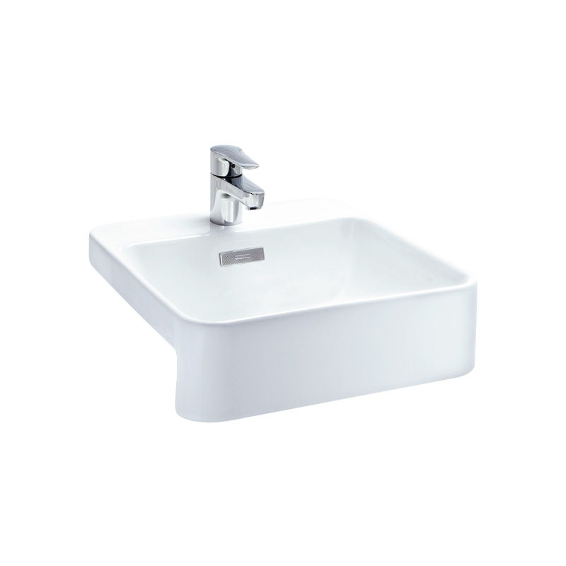 Forefront Square Semi-Recessed Basin