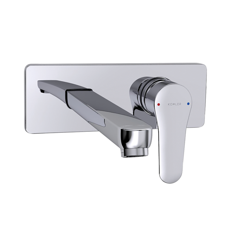 July Wall Mount Basin Set-Chrome