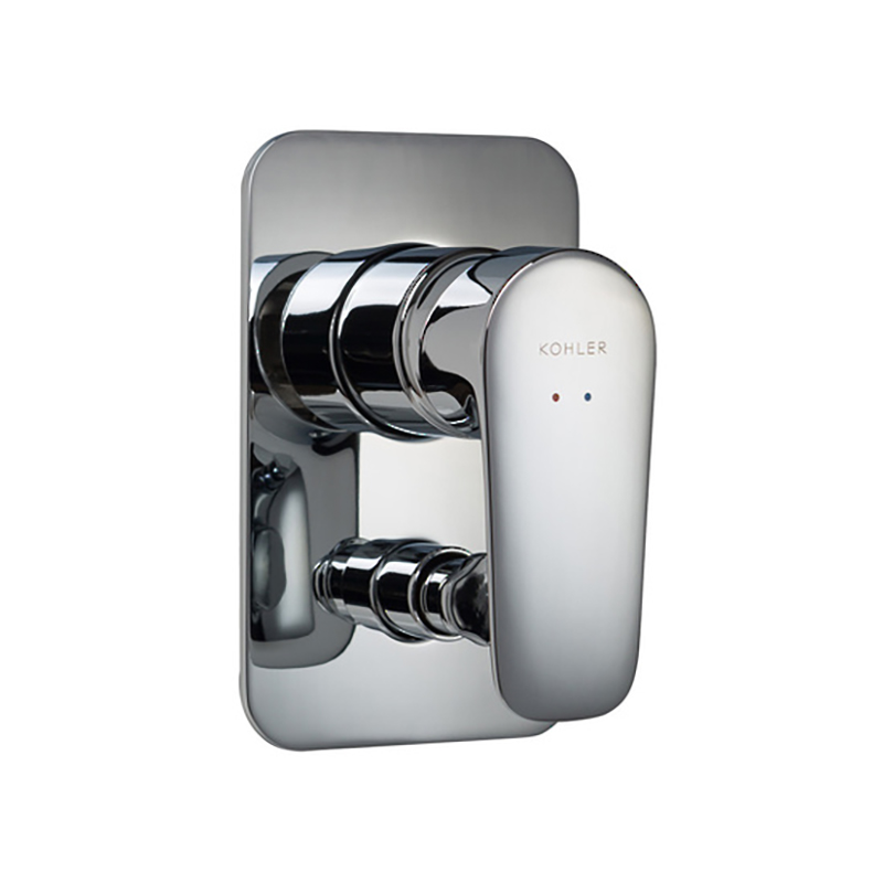 Aleo Shower/Bath Mixer with Diverter THIN-Chrome