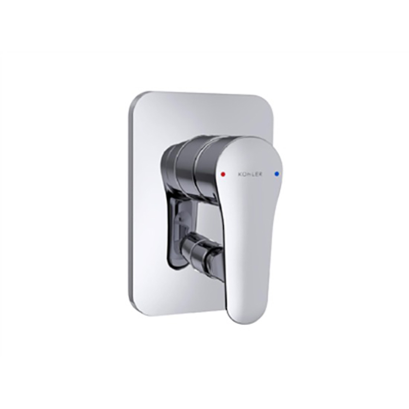 July Shower/Bath Mixer with Diverter-Chrome