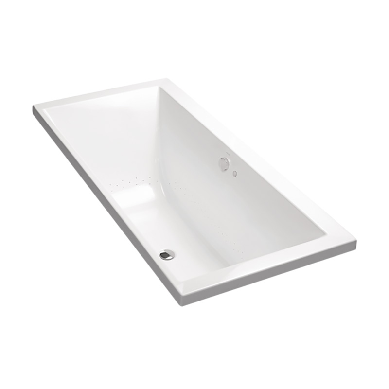 Evok Rectangular Drop-In BubbleMassage Bath